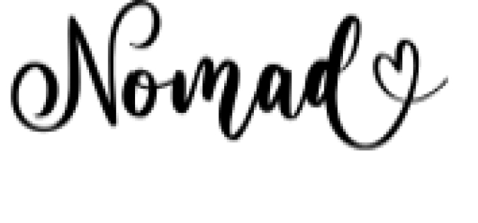 Nomad Font Preview