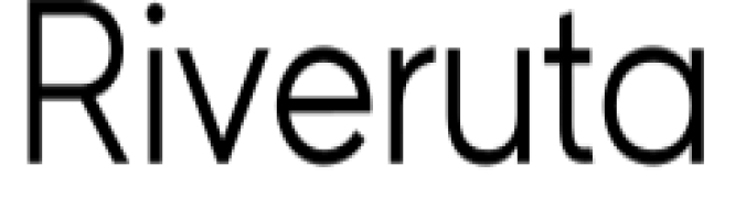 Riveruta Font Preview