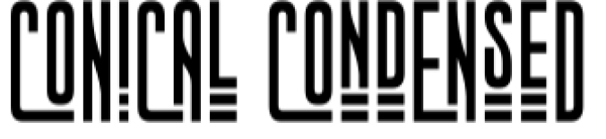 Conical Font Preview