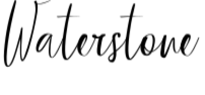 Waterstone Font Preview