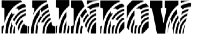 Rainbow Font Preview