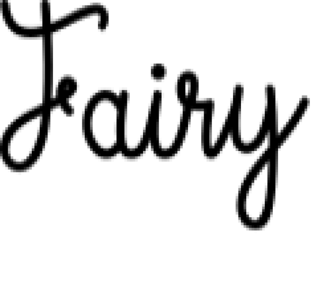 Fairy Font Preview