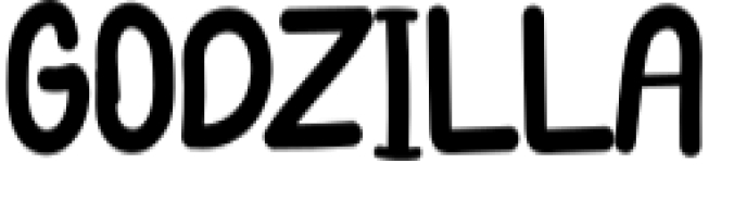 Godzilla Font Preview