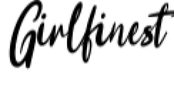 Girlfinest Font Preview