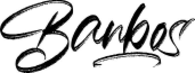 Banbos Font Preview