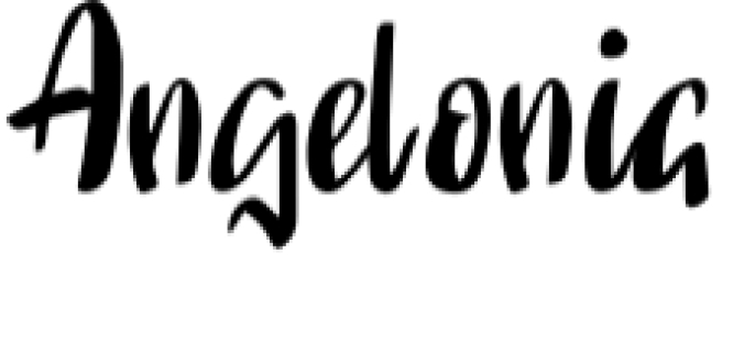 Angelonia Font Preview