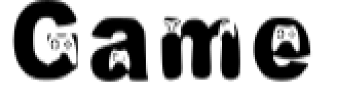 Play Game Font Preview