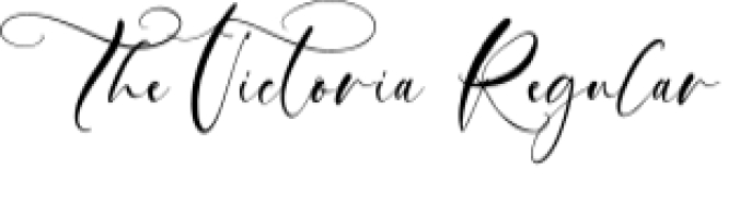 The Victoria Font Preview
