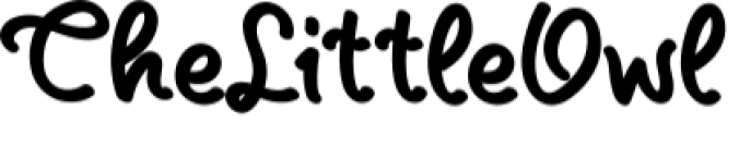 The Little Owl Font Preview