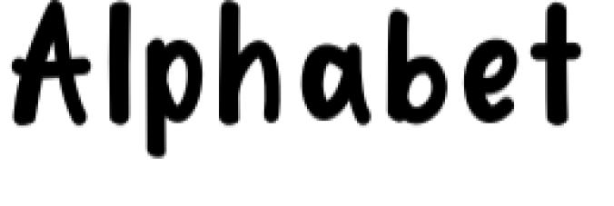 Alphabet Font Preview
