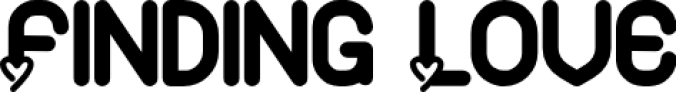 Finding Love Font Preview