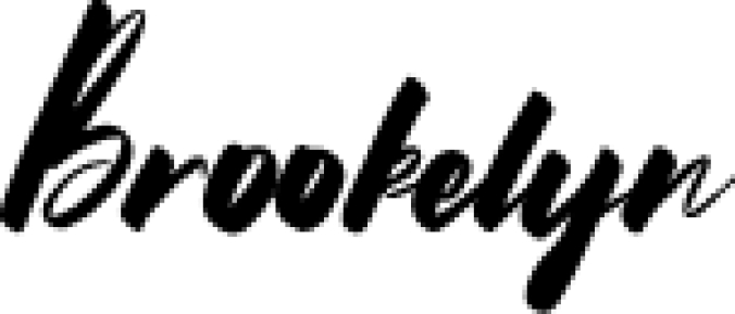 Brookely Font Preview