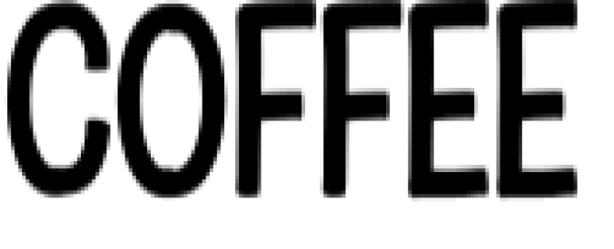 Coffee Font Preview
