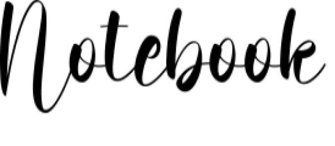 Notebook Font Preview