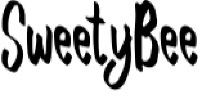 Sweety Bee Font Preview
