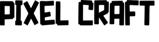 Pixel Craft Font Preview