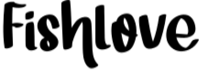 Fishlove Font Preview