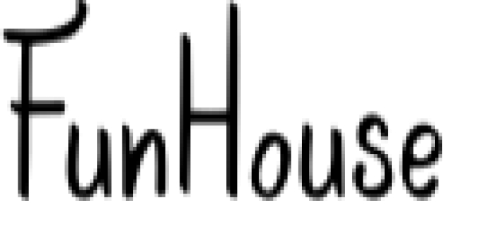 Fun House Font Preview
