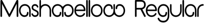 Mashmellow Font Preview
