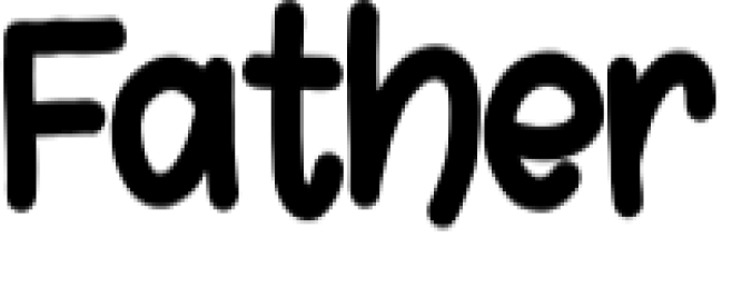 Father Font Preview