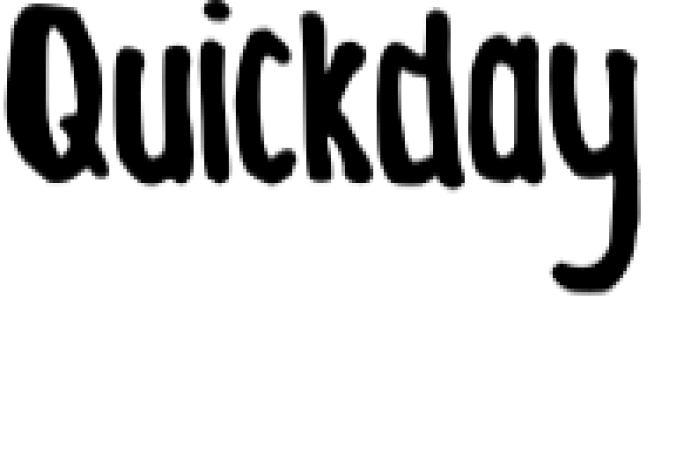 Quickday Font Preview