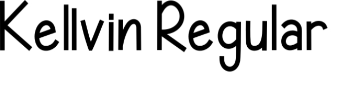 Kellvin Font Preview