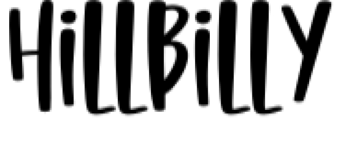 Hillbilly Font Preview