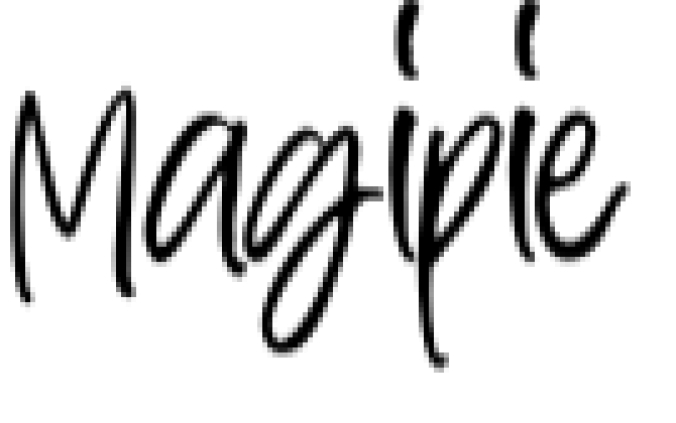 Magipie Font Preview
