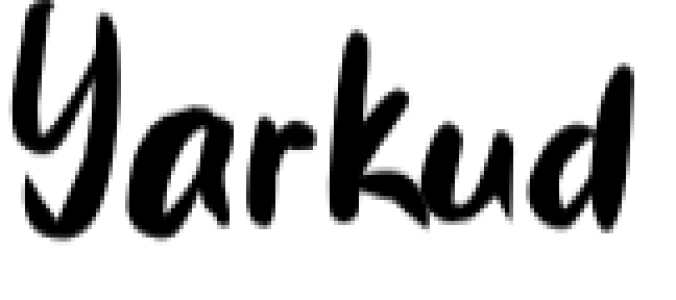 Yarkud Font Preview