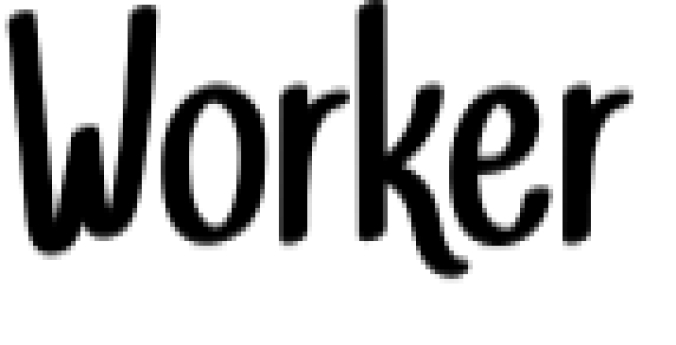 Worker Font Preview