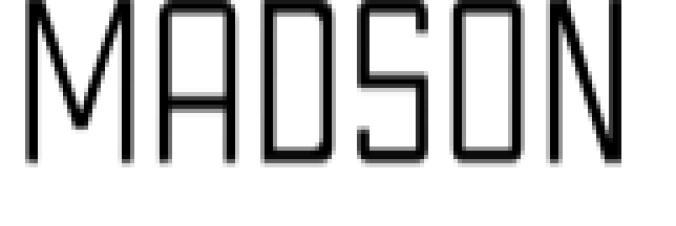 Madson Font Preview