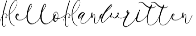 Hello Handwritten Font Preview
