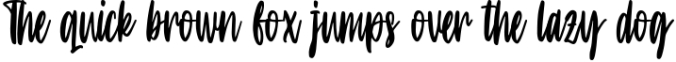 One Crayon Brush Font YH Font Preview