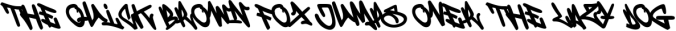 Jamstreet Graffiti Font Preview