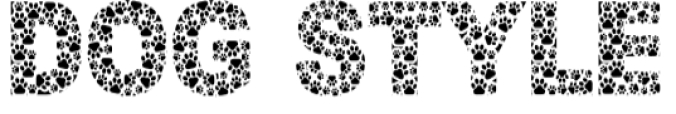 Dog Style Font Preview