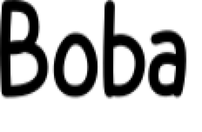 Boba Font Preview