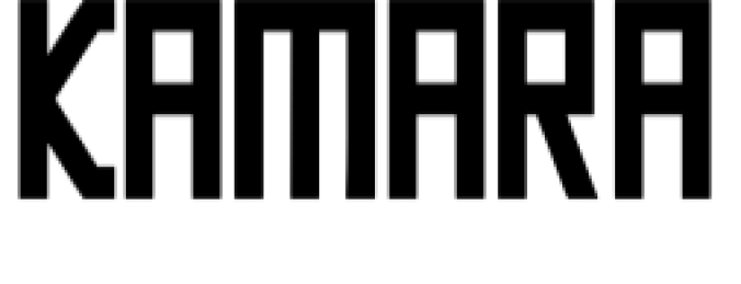 Kamara Font Preview