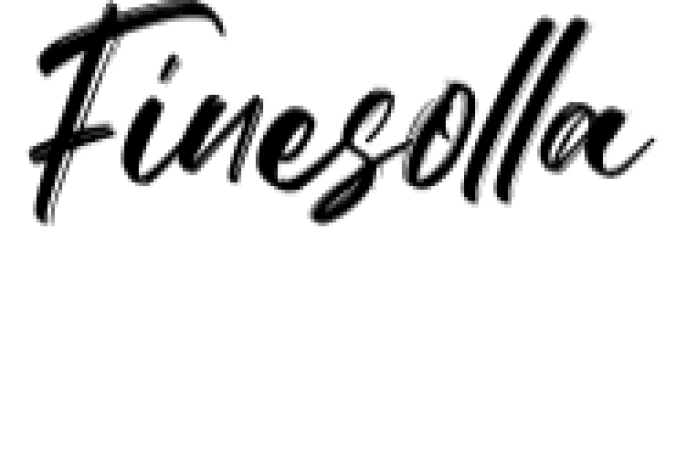 Finesolla Font Preview