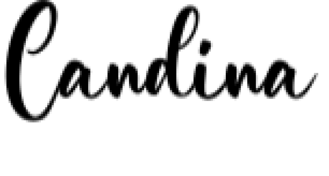Candina Font Preview