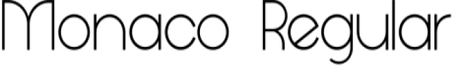 Monaco Font Preview