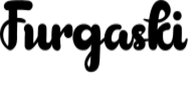Furgaski Font Preview