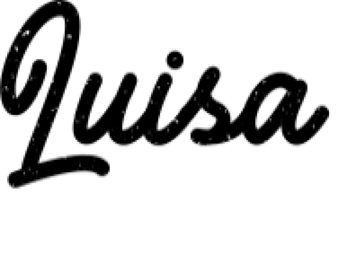 Luisa Font Preview
