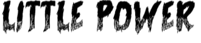 Little Power Font Preview