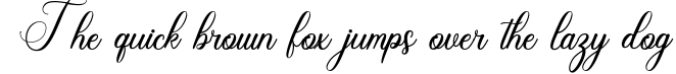 Charlebury Script Font Preview