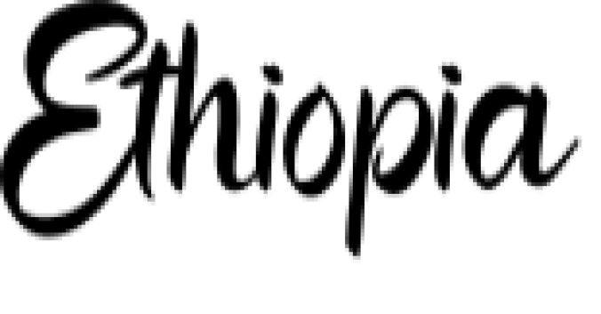 Ethiopia Font Preview