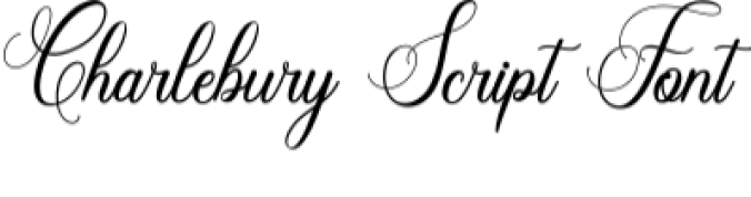Charlbury Script Font Preview