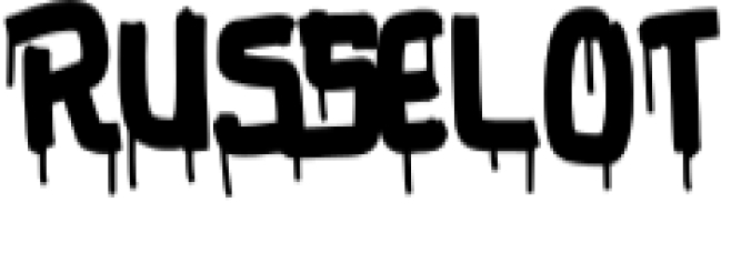 Russelot Font Preview