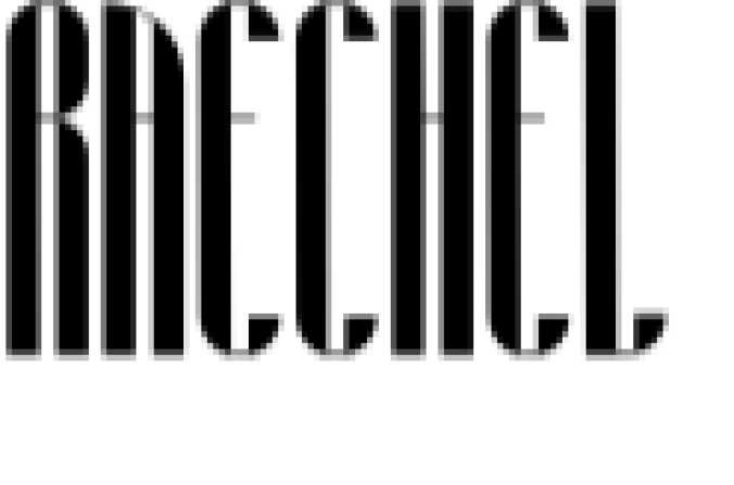 Raechel Font Preview