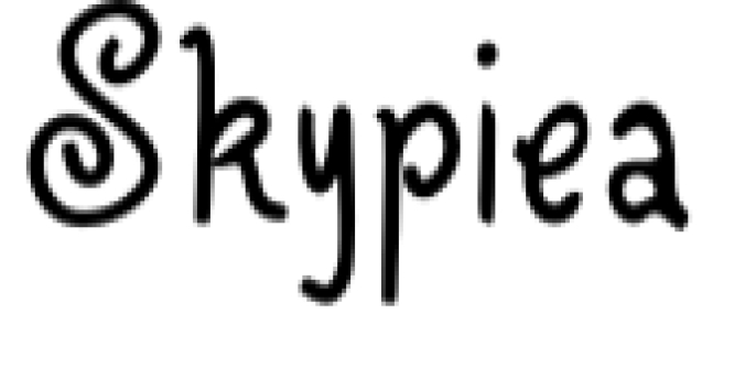 Skypiea Font Preview