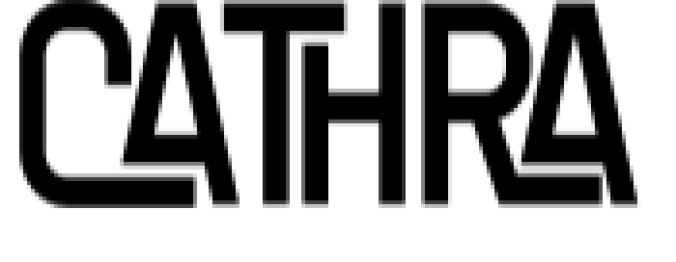 Cathra Font Preview